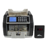 Royal Sovereign High Speed Bill Counter, Counterfeit Detection, Ext Display, Frontload RBC-ED250
